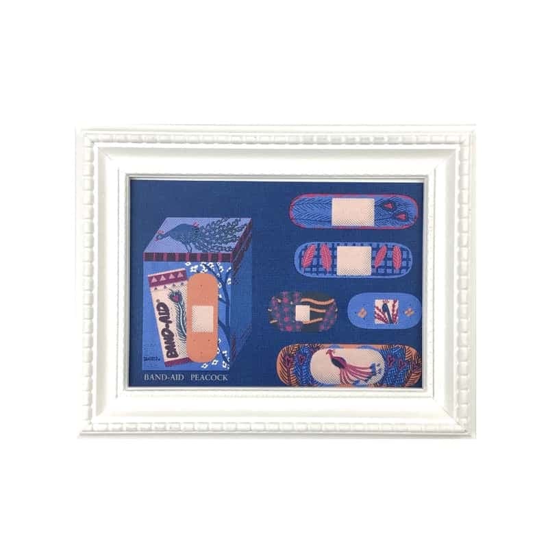 シルクスクリーンの表現から生まれたレトロポップな世界観｜アートの